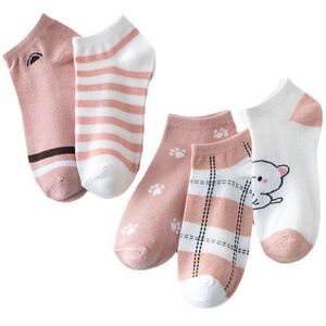 5 pairs cute socks